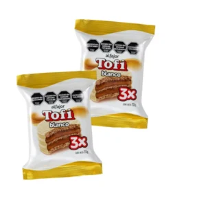 Arcor en Casa - Caja - Alfajor Tofi Blanco Triple