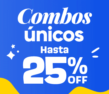 Hasta 25% Off en Combos Septiembre 2025