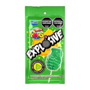 Arcor en Casa - Chupetín Mister Pops Explosive sabor Sandia