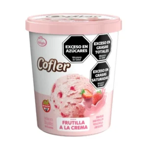 Arcor en Casa - Pote Helado Cofler sabor Frutilla a la Crema