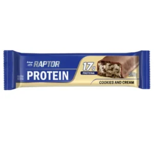 Barra Raptor Protein sabor Cookies y Cream