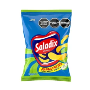 Saladix Papas Fritas sabor Crema y Cebolla