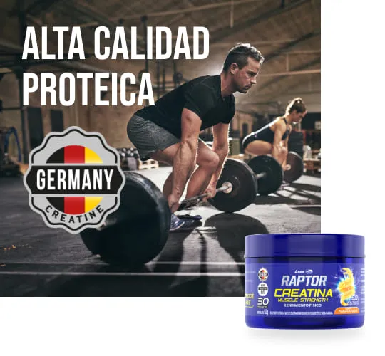 Raptor Creatina - Alta calidad Proteica Raptor Creatina - Alta calidad Proteica