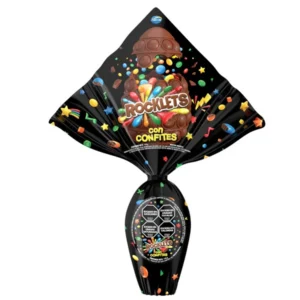 Arcor en Casa - Huevo Pop it de Chocolate con Leche relleno de Rocklets