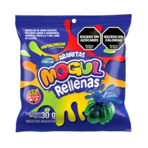 Arcor en Casa - Gomitas Mogul Arañitas Rellenas Pintalenguas