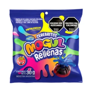 Arcor en Casa - Gomitas Mogul Cerebritos Rellenas Pintalenguas