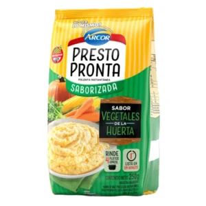 Polenta Presto Pronta sabor Vegetales de la Huerta