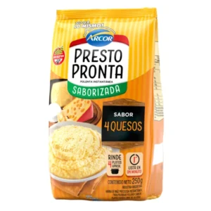 Polenta Presto Pronta sabor 4 Quesos