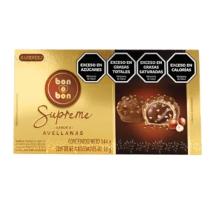 Caja Bon o Bon Supreme sabor a Avellanas
