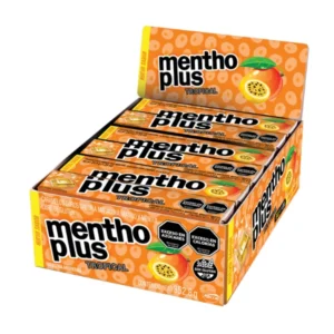 Caramelos Menthoplus Tropical sabor Maracuyá, Mango y Mentol
