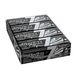 Chicles Topline Seven Atomic Strong sabor Menta Fuerte