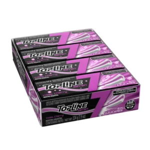 Chicles Topline Seven Violet Cherry sabor Cereza