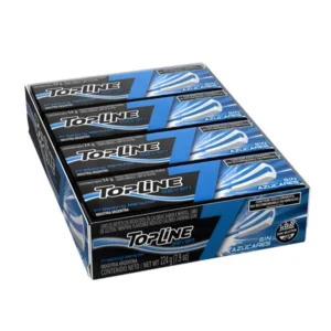 Chicles Topline Freezing Menthol sabor Mentol