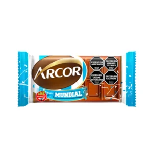 Chocolate Arcor con Leche Mundial